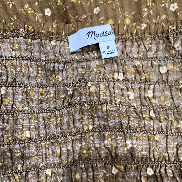 Nwot Madewell size small tie tank top - Picture 7 of 8